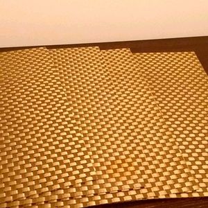 Gold placemats- set of four
